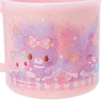 Sanrio Japan, Mewkledreamy Plastic Mug, Gingham Sparkles