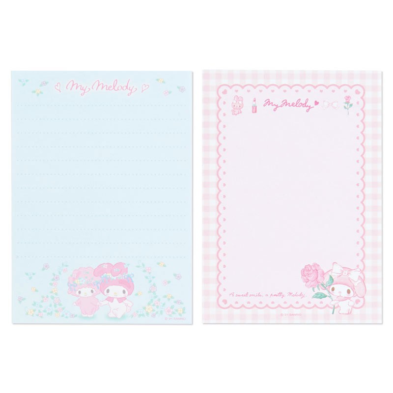 Sanrio My Melody and My Sweet Piano Large Memo Pad