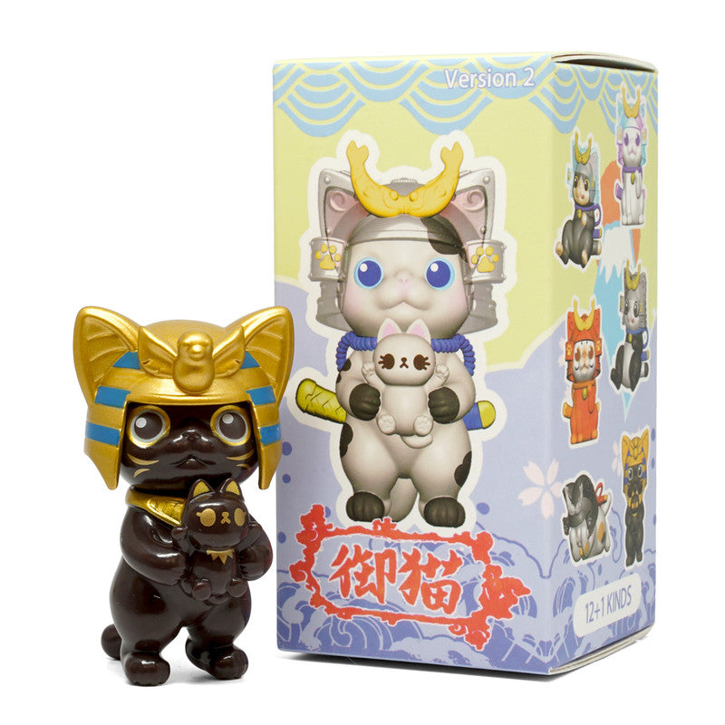 K2Toy Ohonneko Samurai Cats Series 2, Opened Blind Box