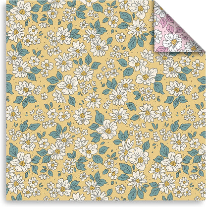 Chiyo Origami Paper Pack, Double-Sided, Floral Design