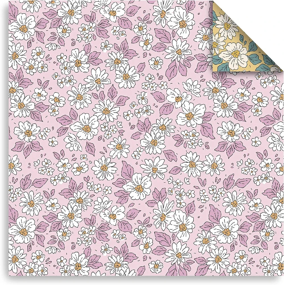 Chiyo Origami Paper Pack, Double-Sided, Floral Design