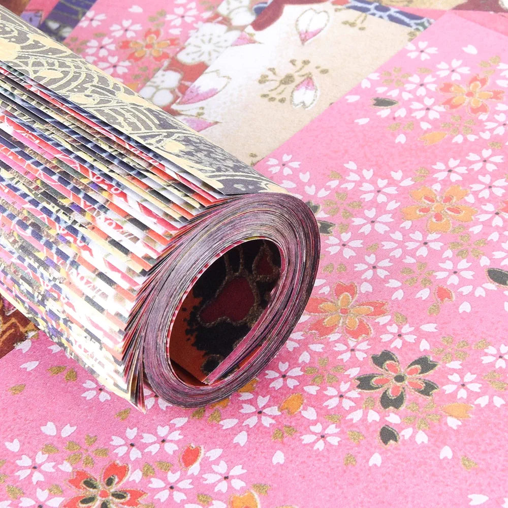 Chiyo Origami Paper Pack, Double-Sided, Traditional Design