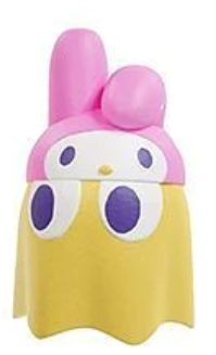 MegaHouse Pac-Man x Sanrio Characters Chibicollect Volume 1, Opened Blind Box