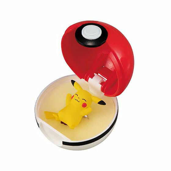 Pokemon Ringcolle, Character Ring with Pokeball, Gashapon