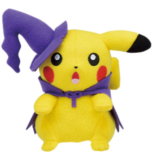 Pokemon Pikachu, Halloween Witch Plush, 5 inch
