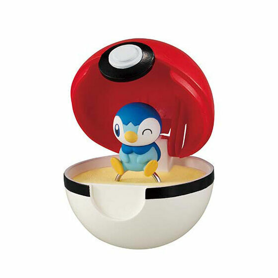 Pokemon Ringcolle, Character Ring with Pokeball, Gashapon
