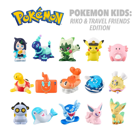 Bandai Pokemon Kids, Riko and Travel Friends, Mini Figure