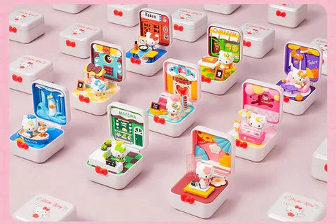 Pop Mart Hello Kitty Food Town Series, Opened Blind Box