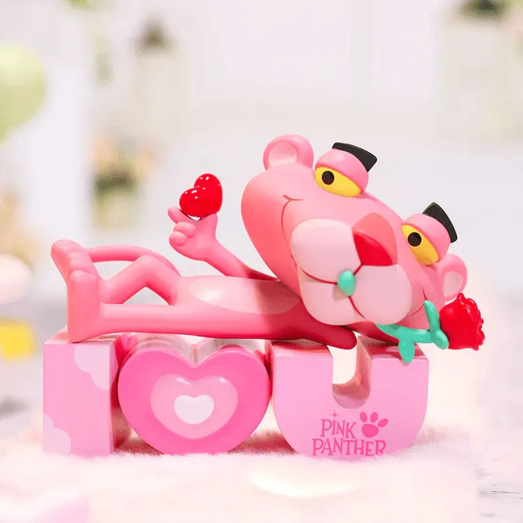 Pop Mart Pink Panther Expressing Love Series, Opened Blind Box
