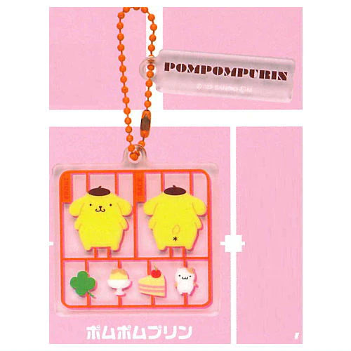 Sanrio Characters, Plastic Model Acrylic Keychain Gachapon