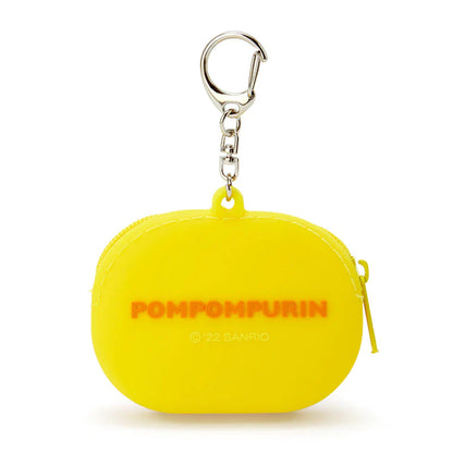 Sanrio Oomori Series, Pompompurin, Omelet Rice (omurice) Keychain pouch