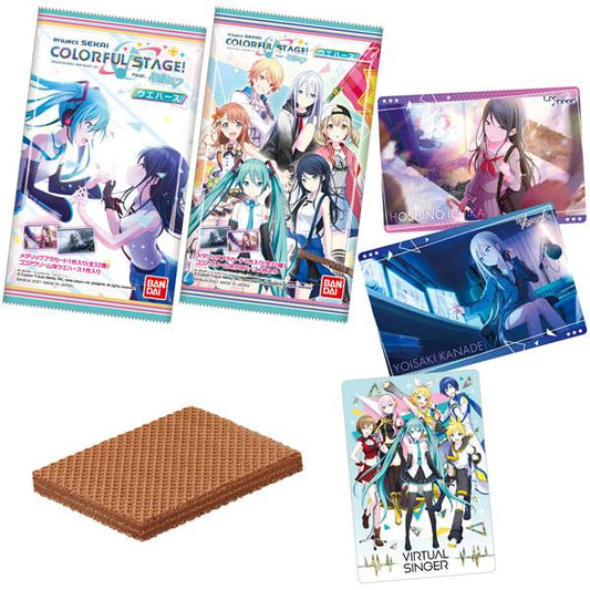 Hatsune Miku, Project Sekai Colorful Stage! Volume 1, Collectible Card and Wafer Cookie