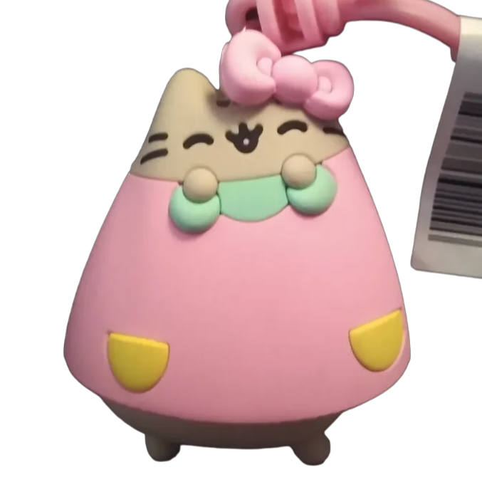 Opened Blind Bag, Hello Kitty x Pusheen Figural Bag Clip