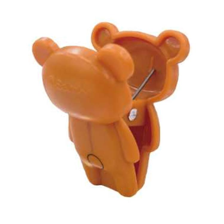 San-X Rilakkuma Die-Cut Plastic Binder Clip