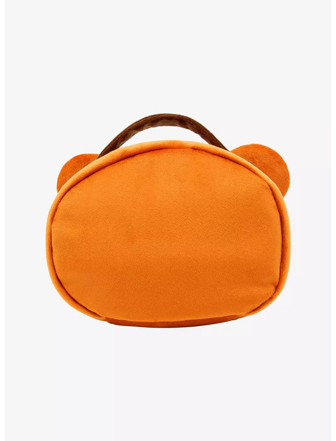 San-x Rilakkuma Face Shaped Plush Zipper Pouch