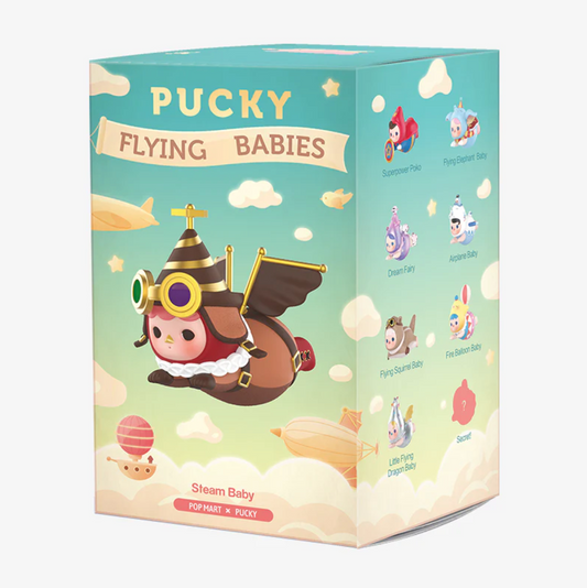 Pop Mart Pucky Flying Babies, Opened Blind Box