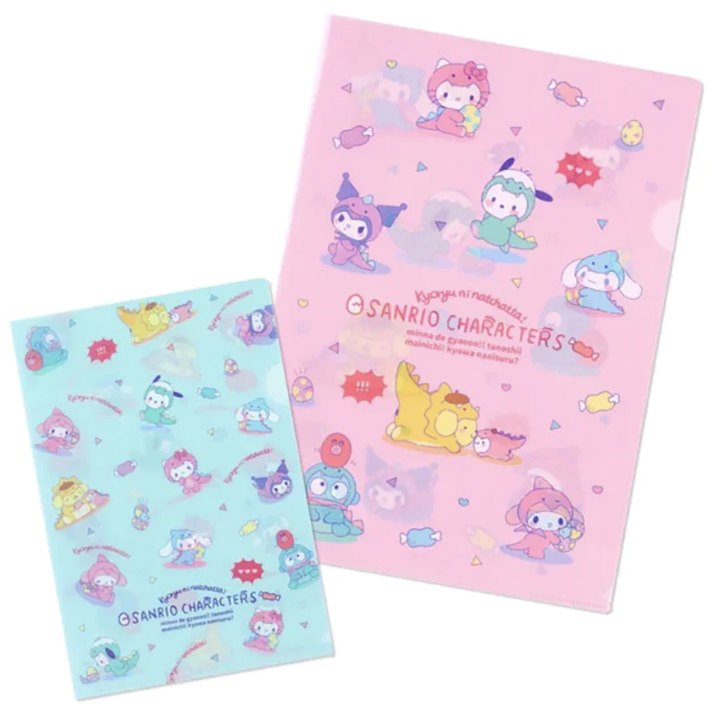 Sanrio Characters, Dinosaur Series, Two Folder Set