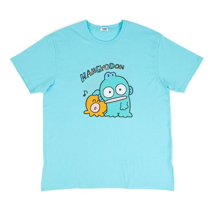 Sanrio Hangyodon BIG Graphic T-Shirt, Double-Sided