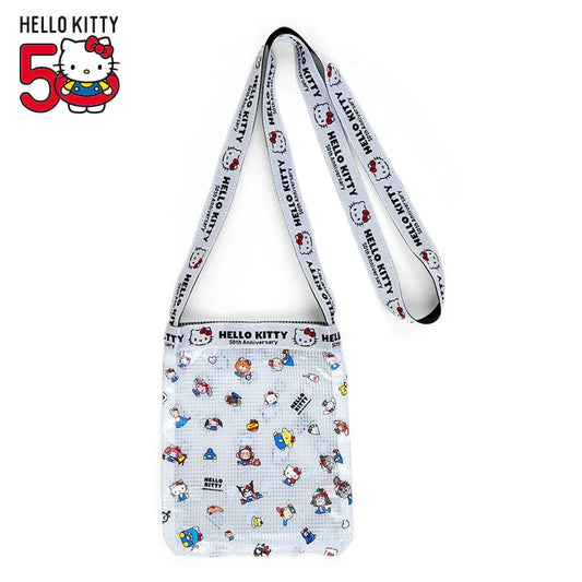 Sanrio Hello Kitty 50th Anniversary Mini Crossbody Bag, Hello Everyone Series