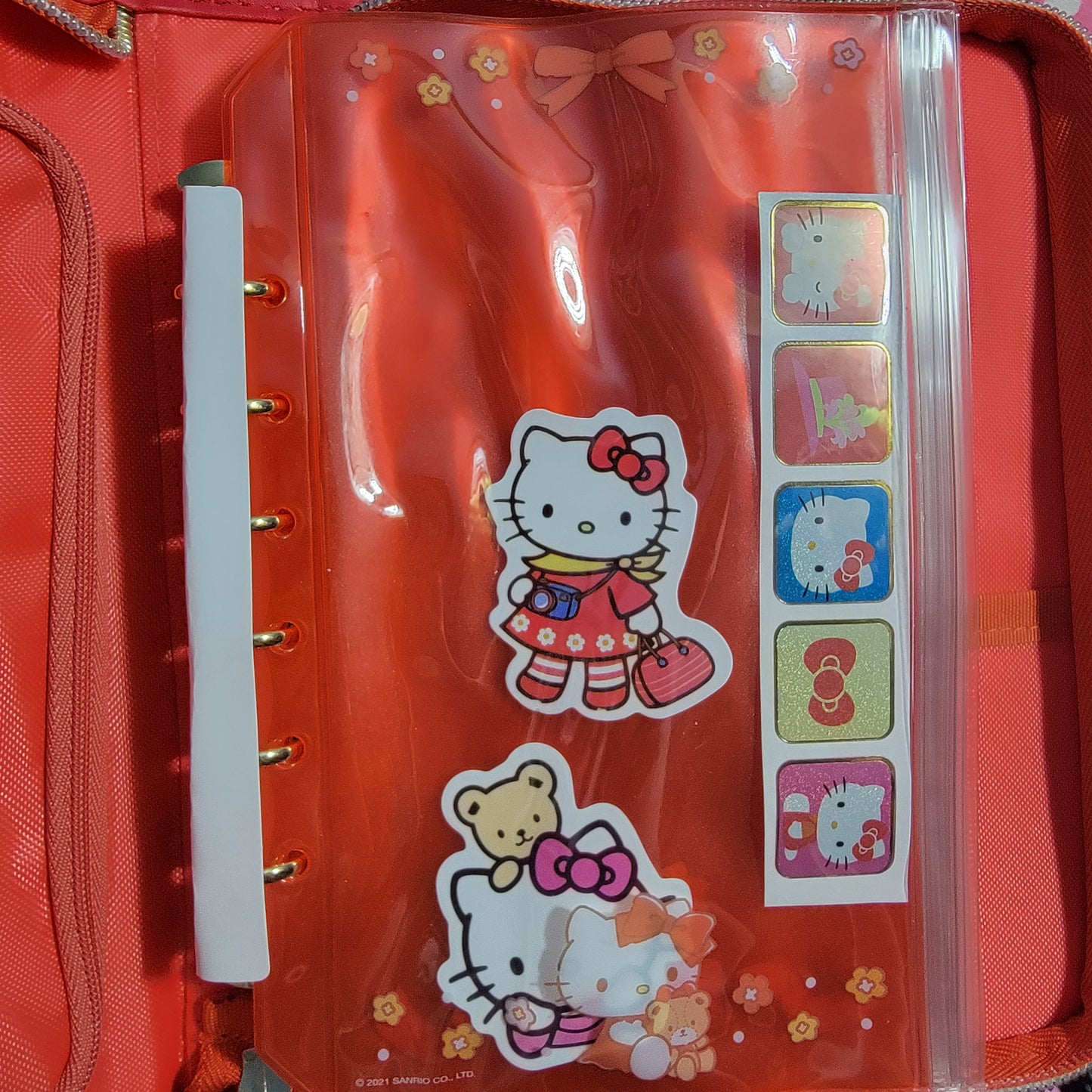 Sanrio Hello Kitty, Enjoy Idol, Personal Organizer, 6 Ring Binder