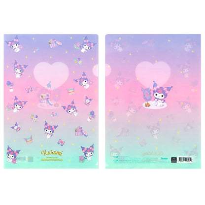 Sanrio Kuromi 'Room' Floral Gradient Folder