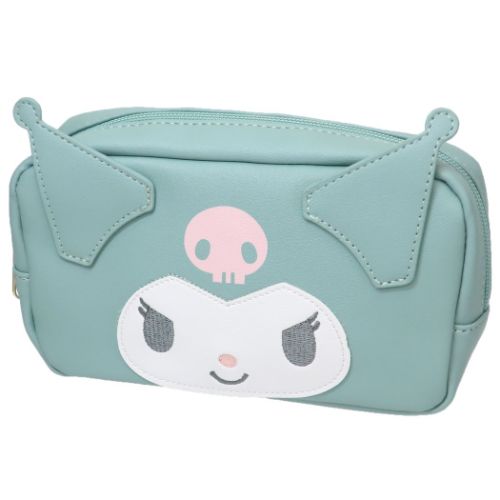 Sanrio Kuromi Square Cosmetic Pouch, Dull Color Collection