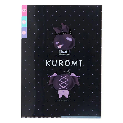 Sanrio Kuromi 'Romiare' Tabbed Index Folder