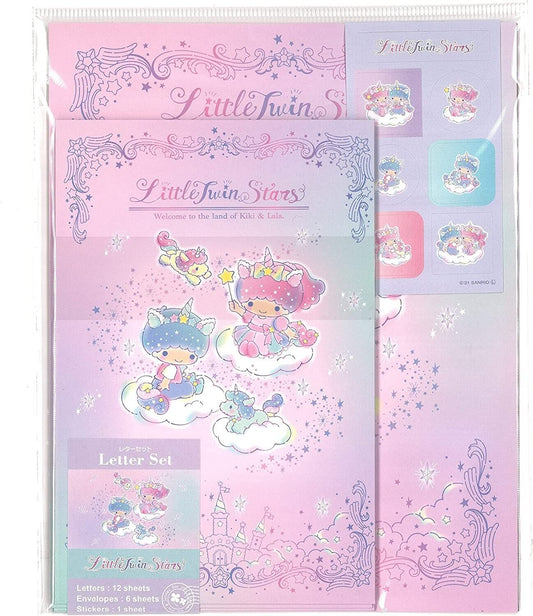 Sanrio Little Twin Stars Letter Set