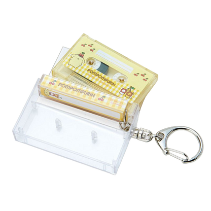 Sanrio Pompompurin, Mini Cassette Keychain