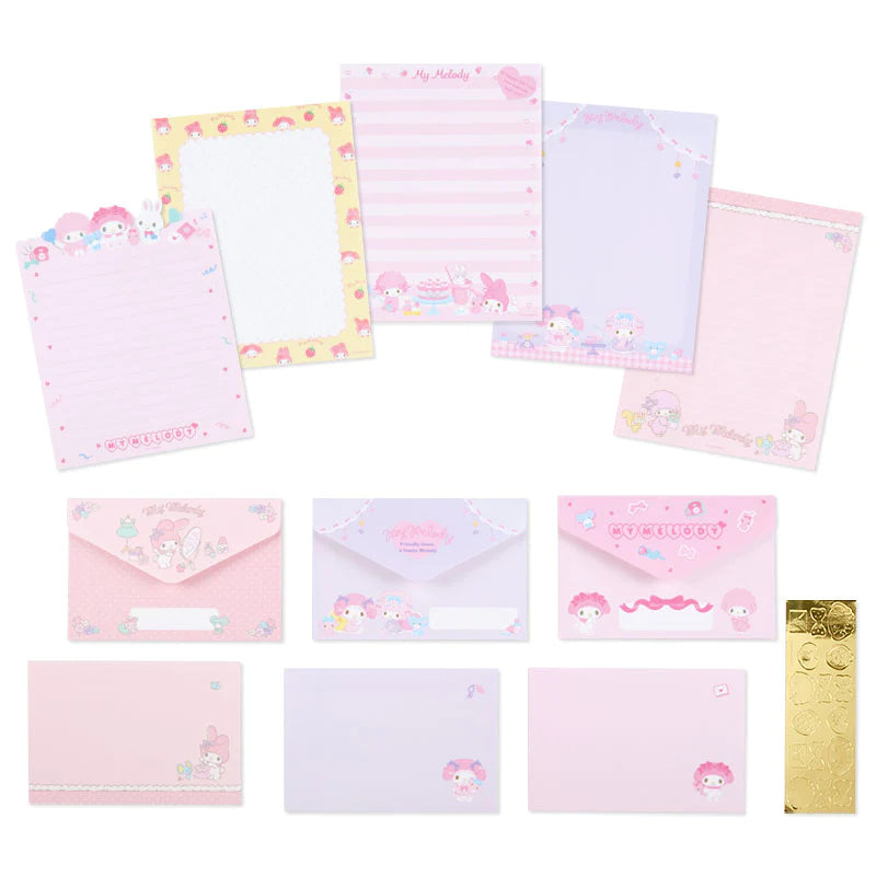 Sanrio My Melody Deluxe Letter Set