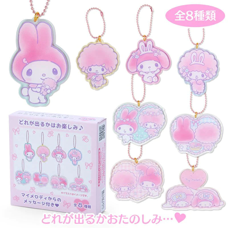 My Melody Flat & My Melody Character Charms Keychain : Target