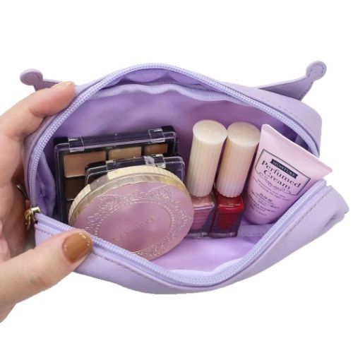 Sanrio Kuromi Square Cosmetic Pouch, Dull Color Collection