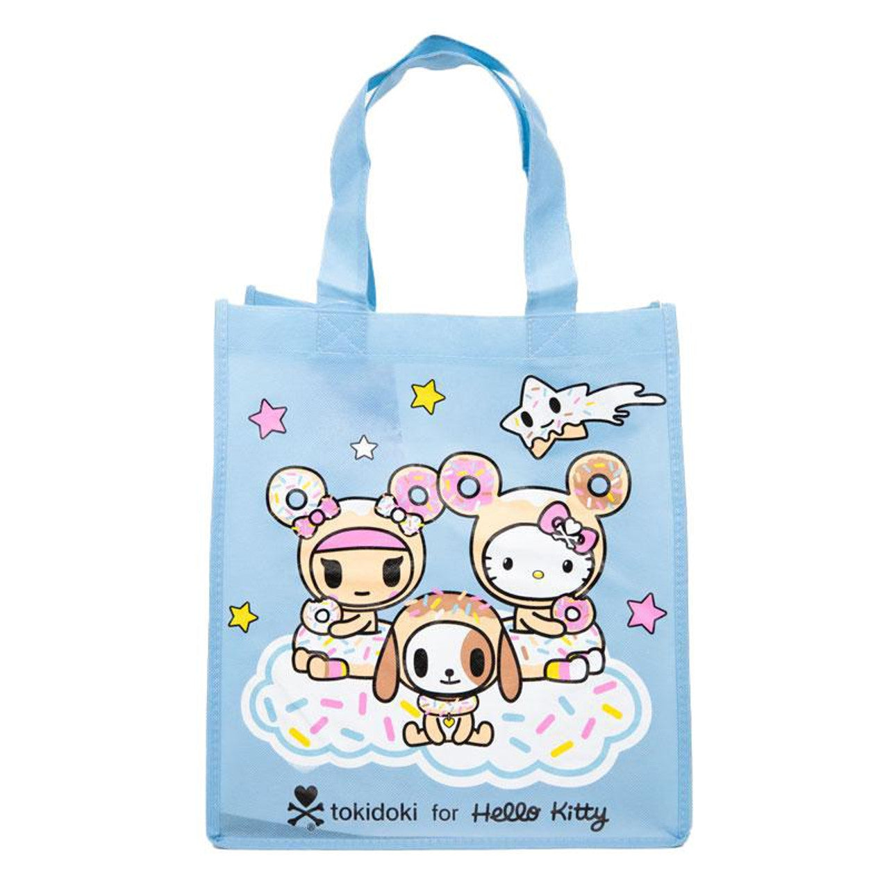 Tokidoki for Hello Kitty, Reusable Shopping Tote, Blue