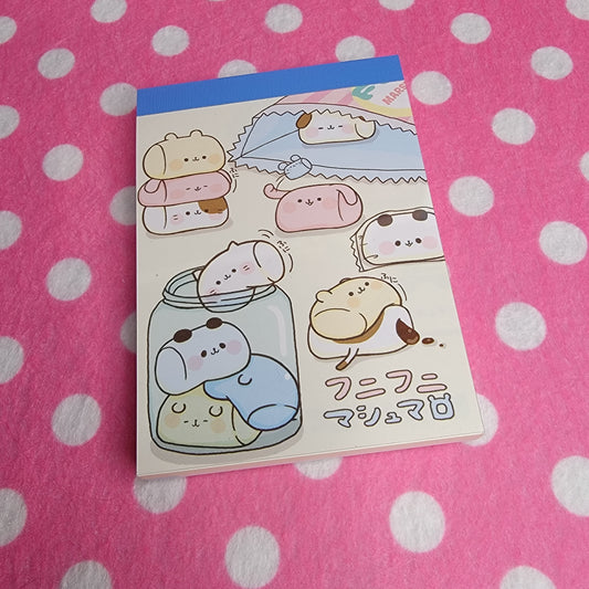 Kamio, Funifuni Marshmallow Candy Store Small Memo Pad