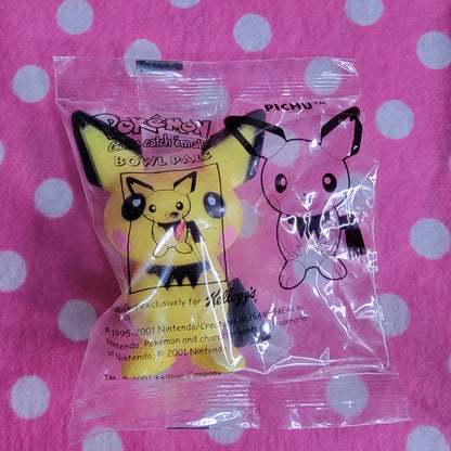 Kellogg's Cereal Pokemon Pichu Bowl Pal, Vintage, 2001