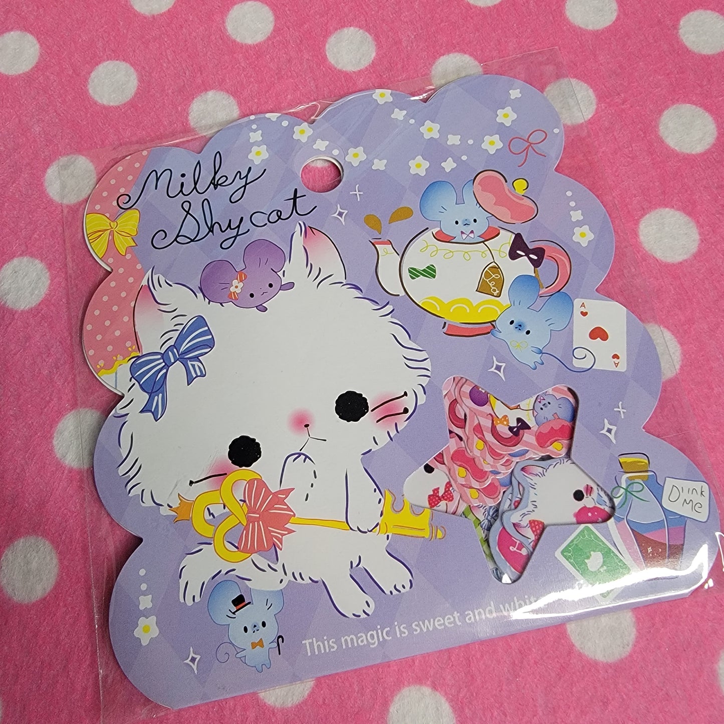 Q-lia, Milky Shycat Sticker Sack