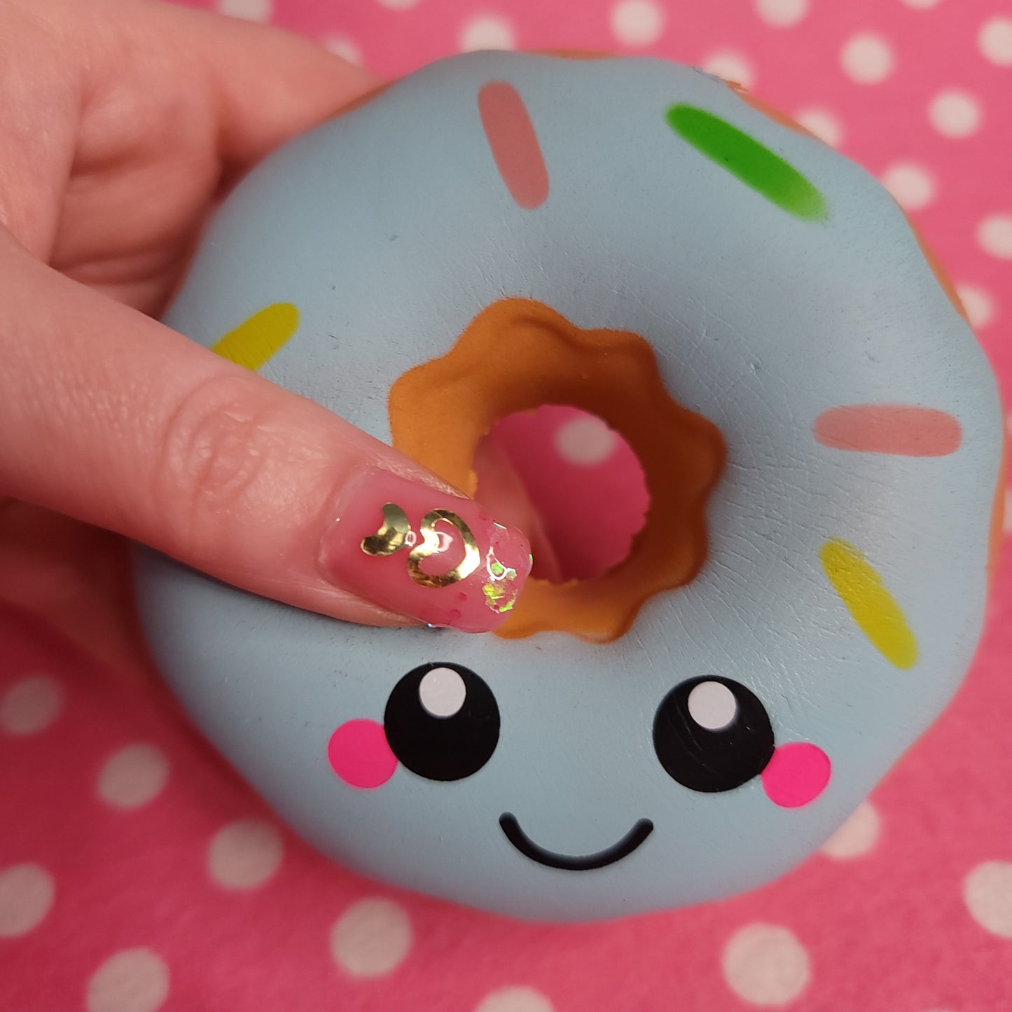 Happy Donut Slow Rise Squishy