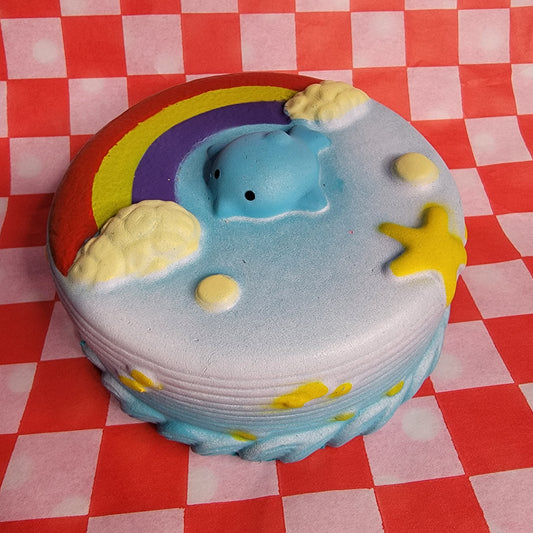 Dolphin Birthday Cake Squishy