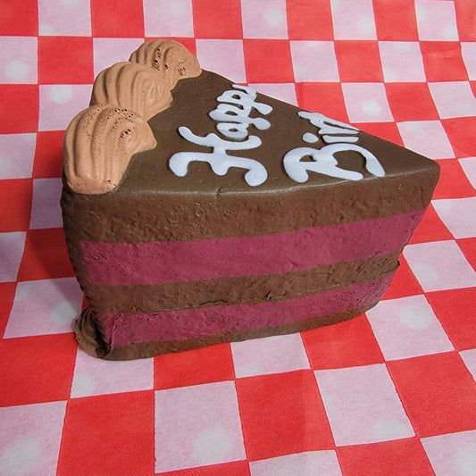 Happy Birthday Chocolate Cake Slow Rise Squishy