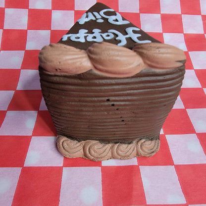 Happy Birthday Chocolate Cake Slow Rise Squishy