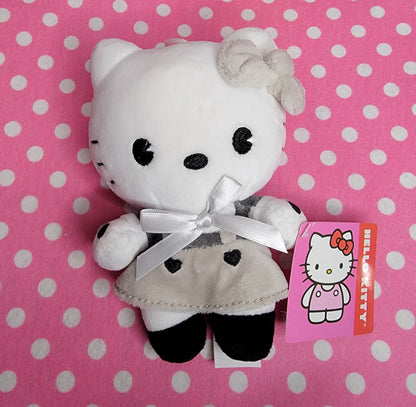 Hello Kitty Monochrome Retro Cartoon Plush