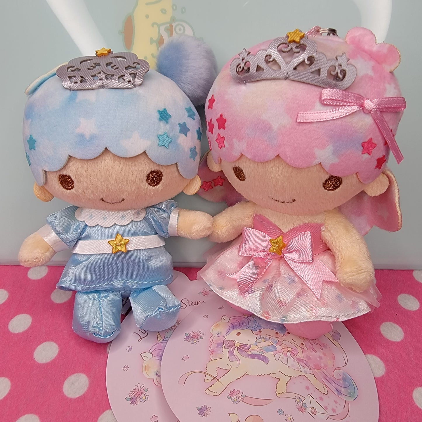 Little Twin Stars Celestial Mascot Clip Set