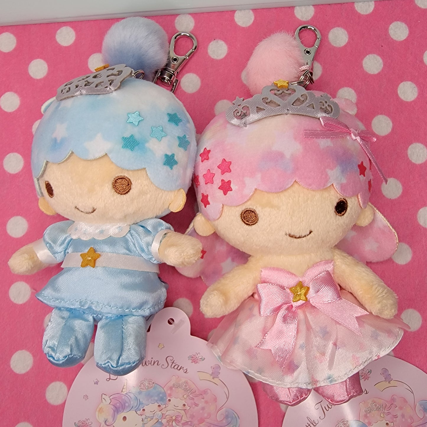 Little Twin Stars Celestial Mascot Clip Set