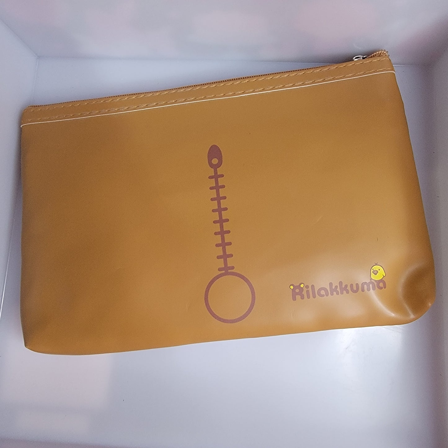 Rilakkuma Flat Vinyl Pouch