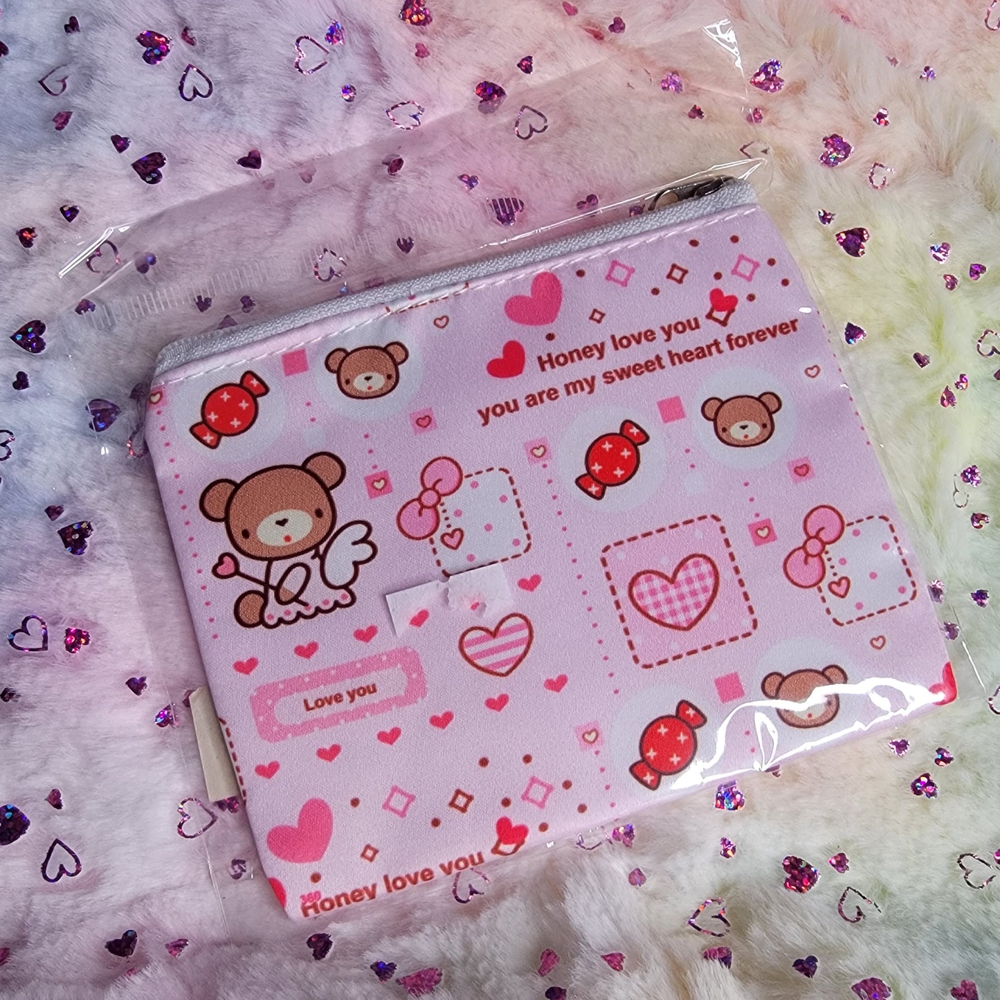 Small Satin Coin Pouch
