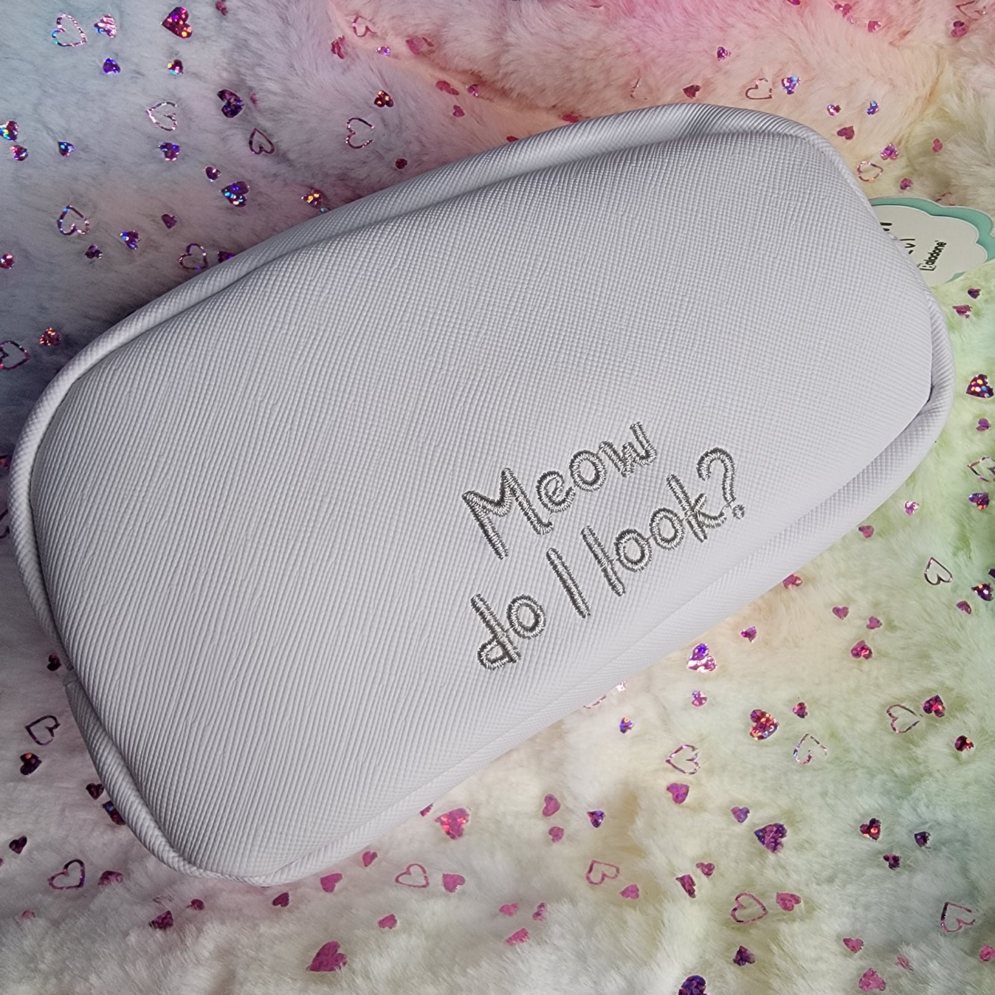 Meow Do I Look Cat Makeup Bag