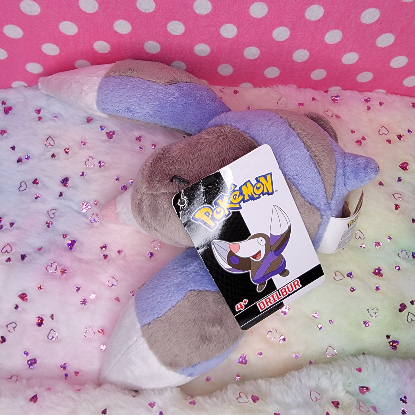 Vintage Pokemon Drilbur Plush