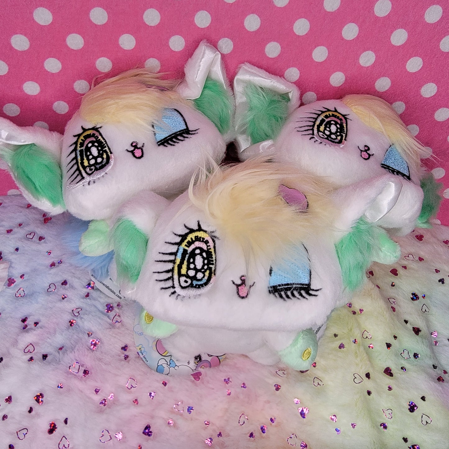 Peropero Sparkles Plush, Tummy Down