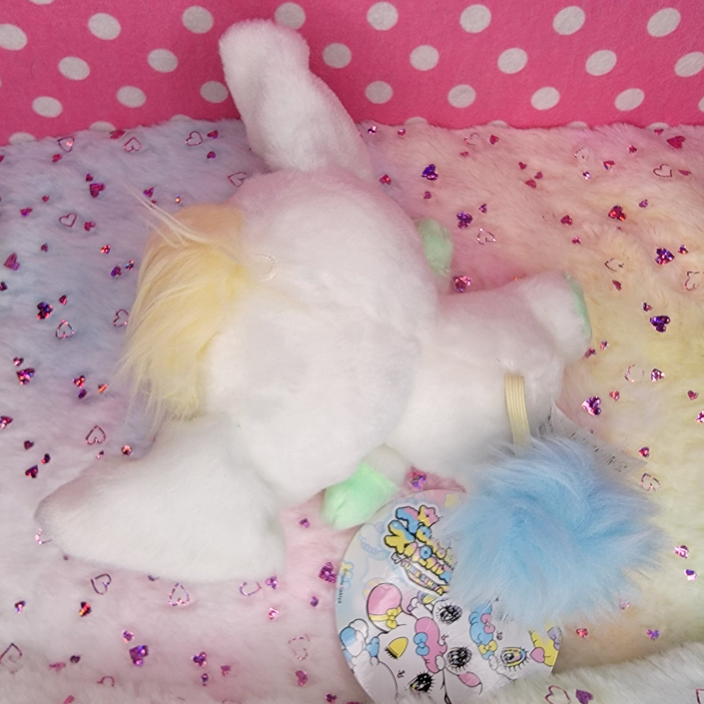Peropero Sparkles Plush, Tummy Down
