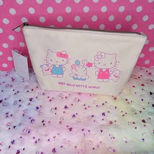 Hello Kitty World Zipper Pouch